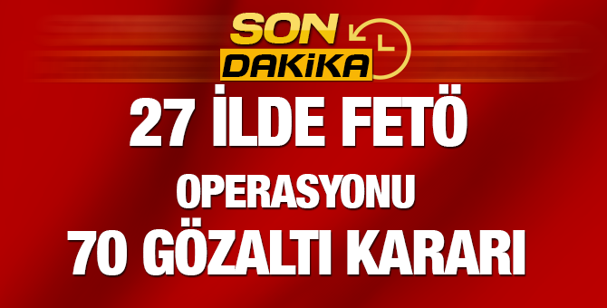 Konya Merkezli FETÖ Operasyonu: Çok Sayıda Gözaltı Var