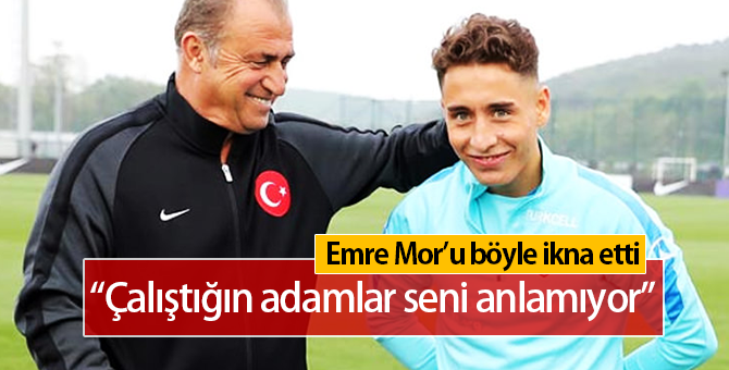 Fatih Terim'den Emre Mor'a Teklif | Emre Mor Nasıl İkna Oldu