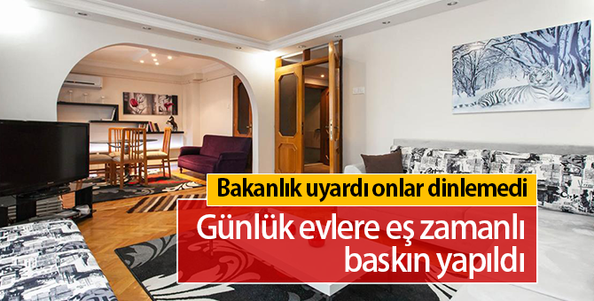 Günlük Ev Kiralayanlara Büyük Ceza