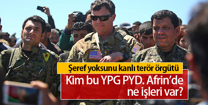 YPG'nin Açılımı Nedir | YPG PYG Kimdir Afrin'de Ne Yapıyorlar