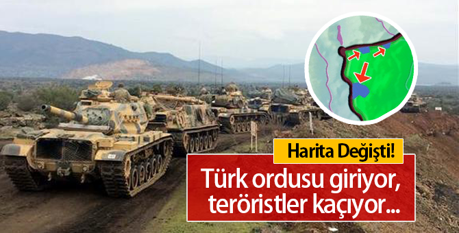 Afrin Hareketında 3. Gün | Harita Değişti