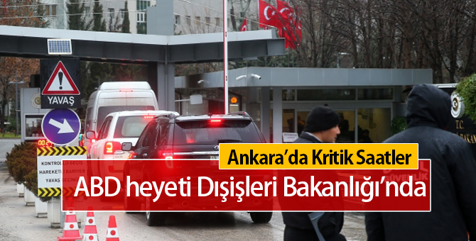 ABD Heyeti Dışişleri Bakanlığı'nda