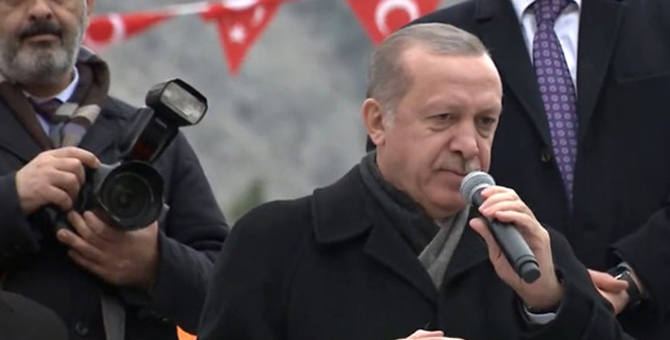 Cumhurbaşkanı Erdoğan: Mehmedimiz Afrin'e Doğru İlerliyor