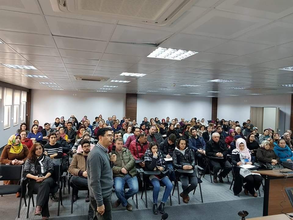 Okul kantini çalışanlarına hijyen eğitimi