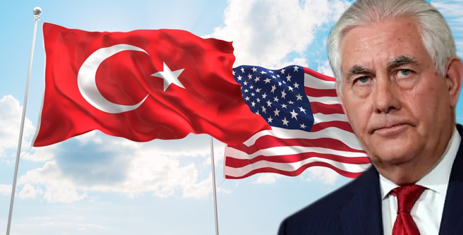 Türkiye, Tillerson'dan YPG'nin Münbiç'ten Çekilmesini İstedi