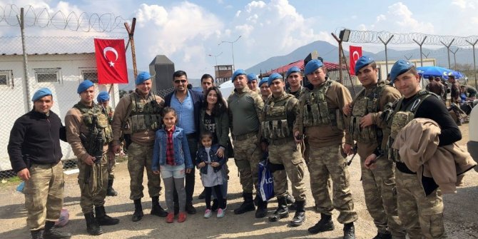 JÖH babası ile birlikte Suriye sınırına gitti