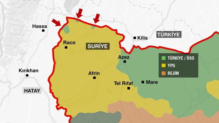 TSK VE ÖSO Raco'da: Raco Merkez Ele Geçirildi