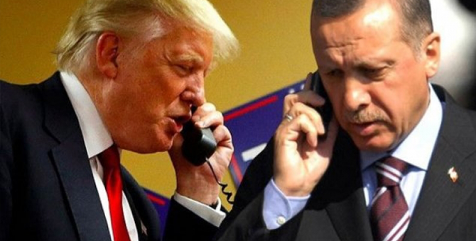 Erdoğan ve Trump Telefonda Görüştü