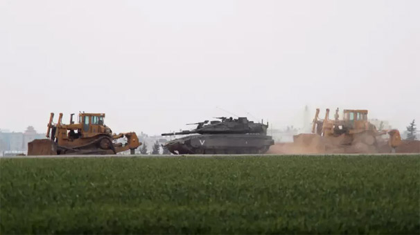 İsrail'in Korkunç Tank Saldırısı