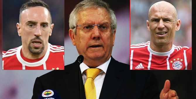 Yıldırım'ın Tranfer Planı: Robben! Olmazsa Ribery