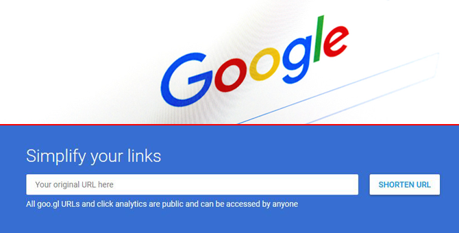 Google, URL Kısaltma Servisini Kapatıyor! 13 Nisan Son!