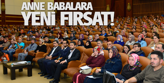 Anne babalara yeni fırsat!