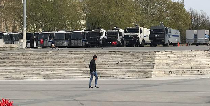 Taksim'de Eylem Yapacak CHP'lilere TOMA Sürprizi