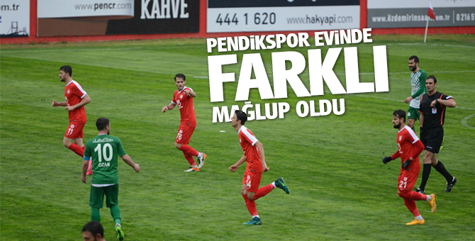 Pendikspor evinde Sivasspor'a 4-2 mağlup oldu!