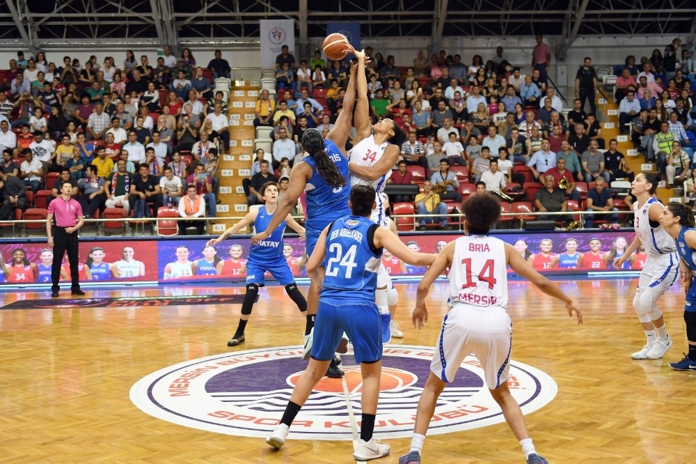 Kadınlar Basketbol Süper Ligi: Mersin Büyükşehir Belediyespor: 64 - Hatay Büyükşehir Belediyespor: 72