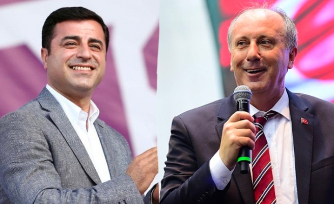 Muharrem İnce, Demirtaş'ı cezaevinde ziyaret etti