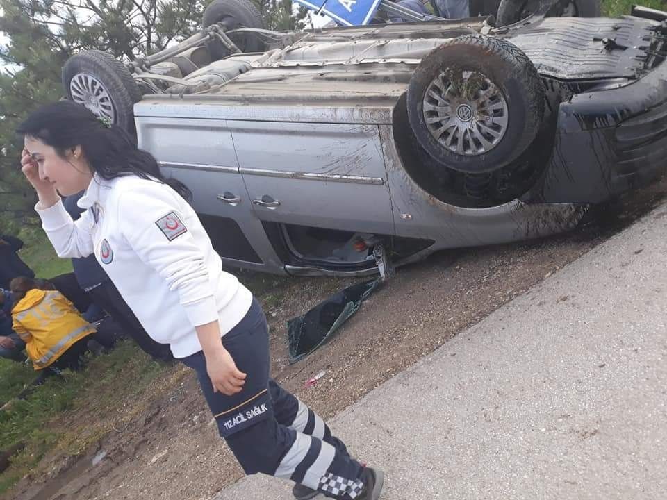 Eskişehir Yenikent Mahallesi’de trafik kazası: 3 yaralı