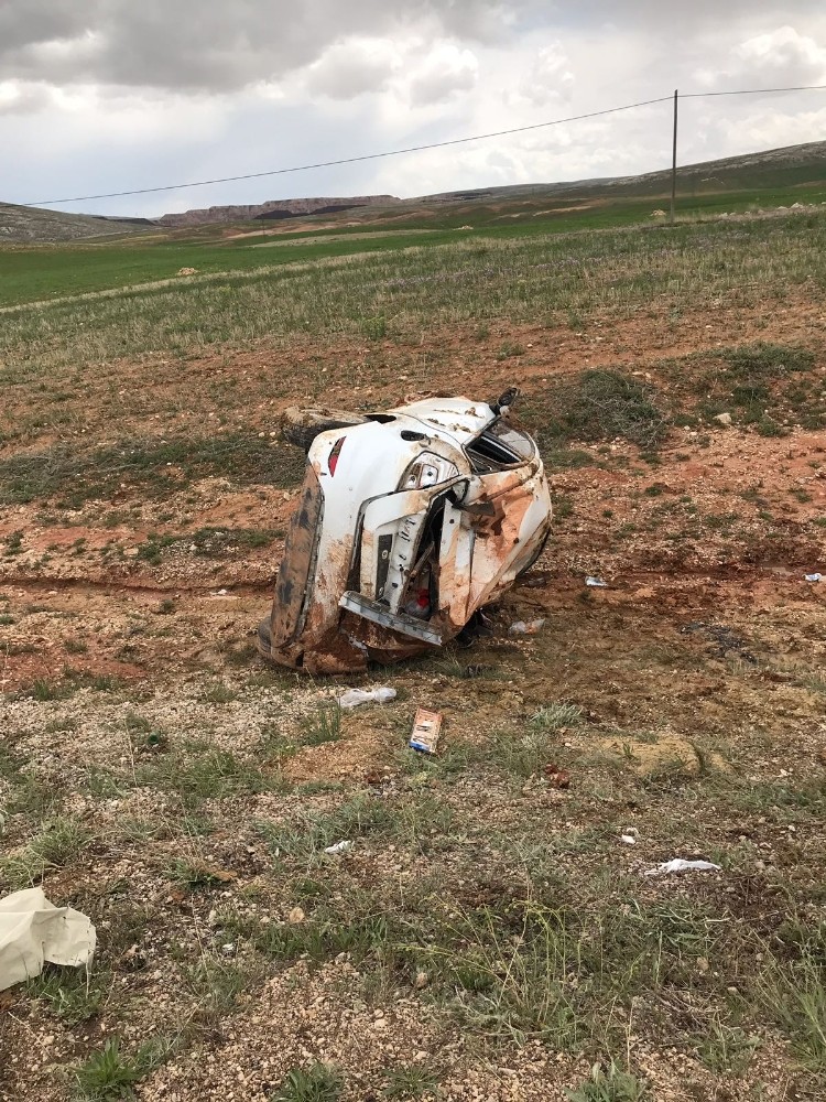 Sivas'ın Gürün İlçesi'nde meydana gelen Trafik kazasında 1 yaralı