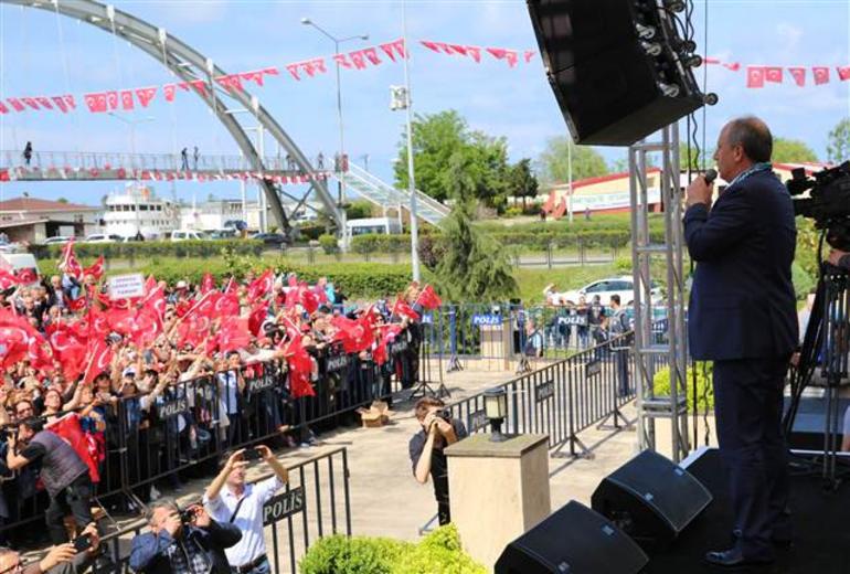 Muharrem İnce: "Çılgın Projem huzur"