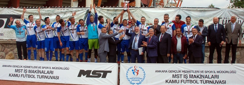 MST İş Makinaları Kamu Futbol Turnuvası sona erdi