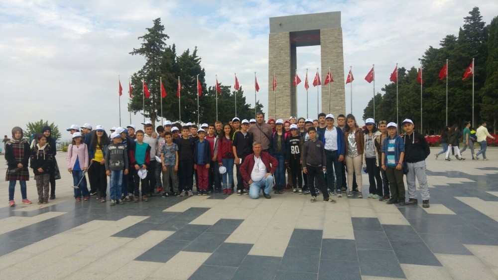 kütahya Pazarlar Ortaokul öğrencilerine Çanakkale gezisi