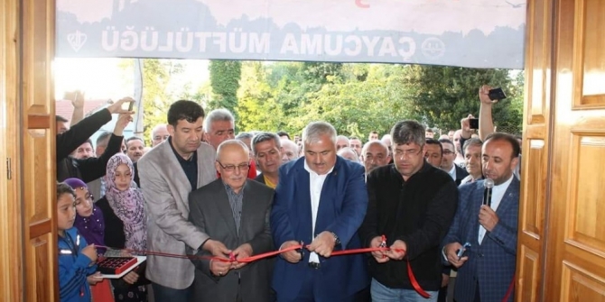 Cumayanı Camisi hizmete açıldı