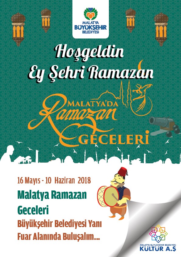 Malatya’da Ramazan geceleri başlıyor 15 Mayıs