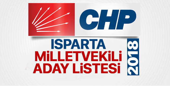 CHP Isparta Milletvekili adayları 2018  kimler oldu? – 24 Haziran erken seçimleri