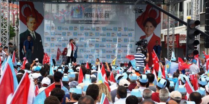 Boş meydanlara konuşan Akşener gümbür gümbür geliyor!