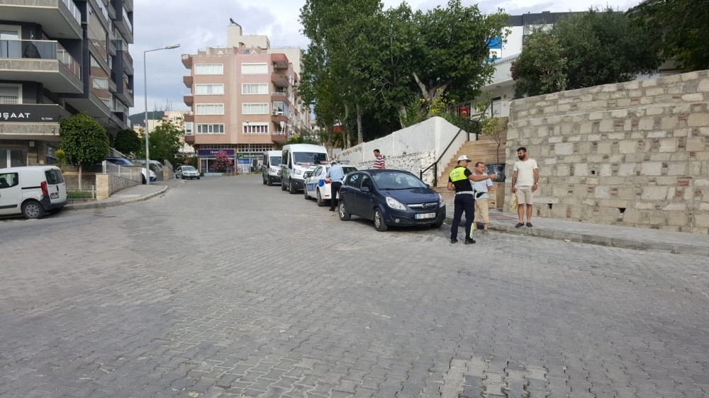 Kuşadası’nda trafik kazası; 1 yaralı var