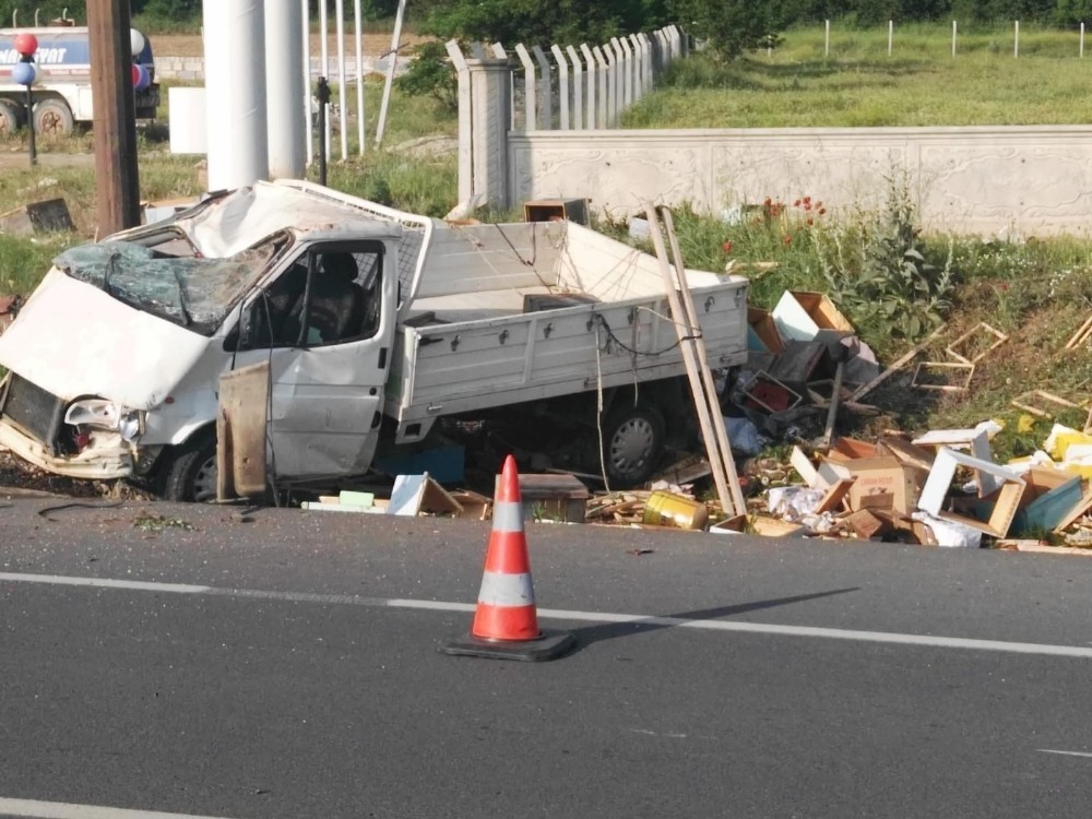 Konya’da trafik kazası: 1 ölü, 1 yaralı var