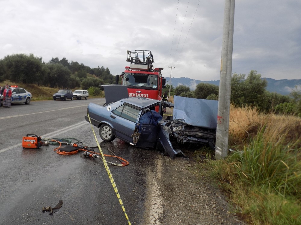 Aydın’da trafik kazası: 1 ölü var.