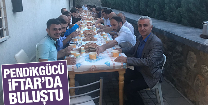 Pendikgücüspor iftar'da buluştu