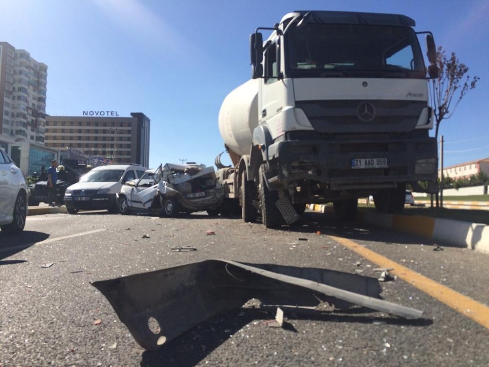 Diyarbakır’da trafik kazası: 1 yaralı 10 Haziran