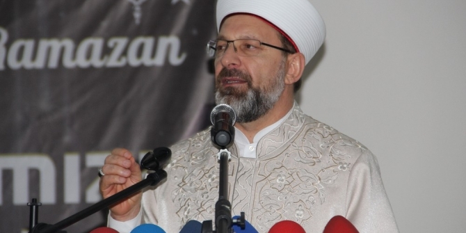 Diyanet İşleri Başkanı Erbaş, Vanlılarla iftarda buluştu