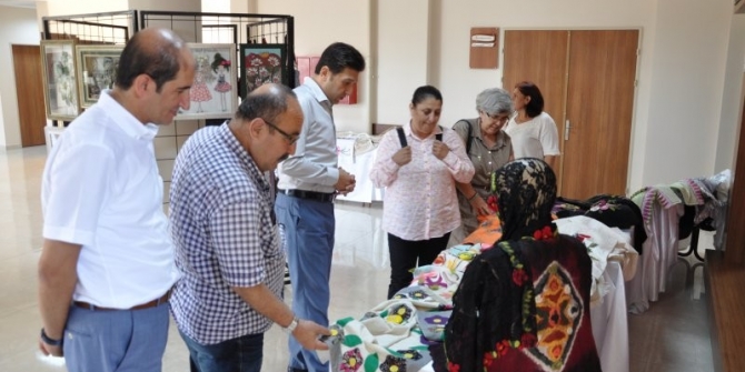 Tekirdağ’da el sanatları sergisi açıldı