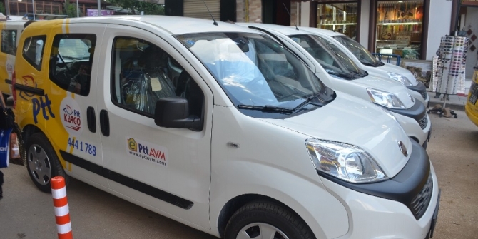 Bilecik PTT araç filosuna 10 yeni araç eklendi