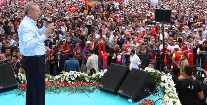 Cumhurbaşkanı Erdoğan Şanlıurfa'da "Toplantı halindeki lider takımını hallettik"