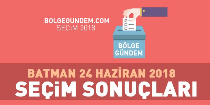 Beşiri seçim sonuçları 24 Haziran 2018, Beşiri’de son durum nedir?