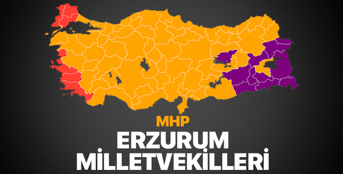 MHP Erzurum Milletvekilleri 2018 – Erzurum’da MHP kaç milletvekili çıkardı?