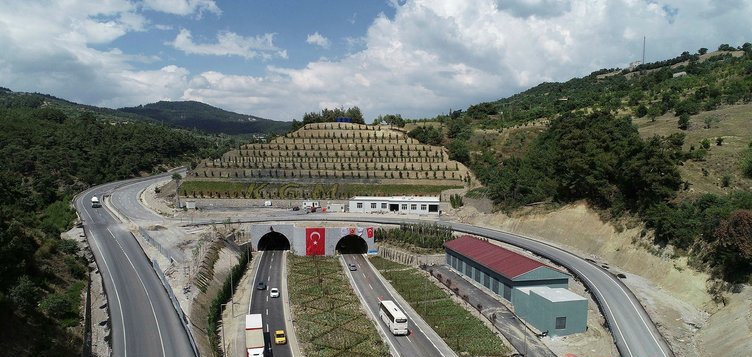 Sabuncueli Tüneli'nden 15 günde 600 bin araç geçti!