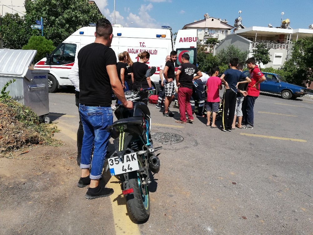 Aydın’da trafik kazası; 1 yaralı