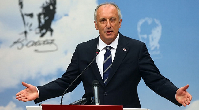 Muharrem İnce; " Yenildiysen geri çekil"