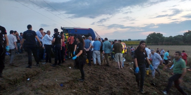 Tekirdağ’da tren kazasında kusurlu bulunan 4 kişi serbest bırakıldı