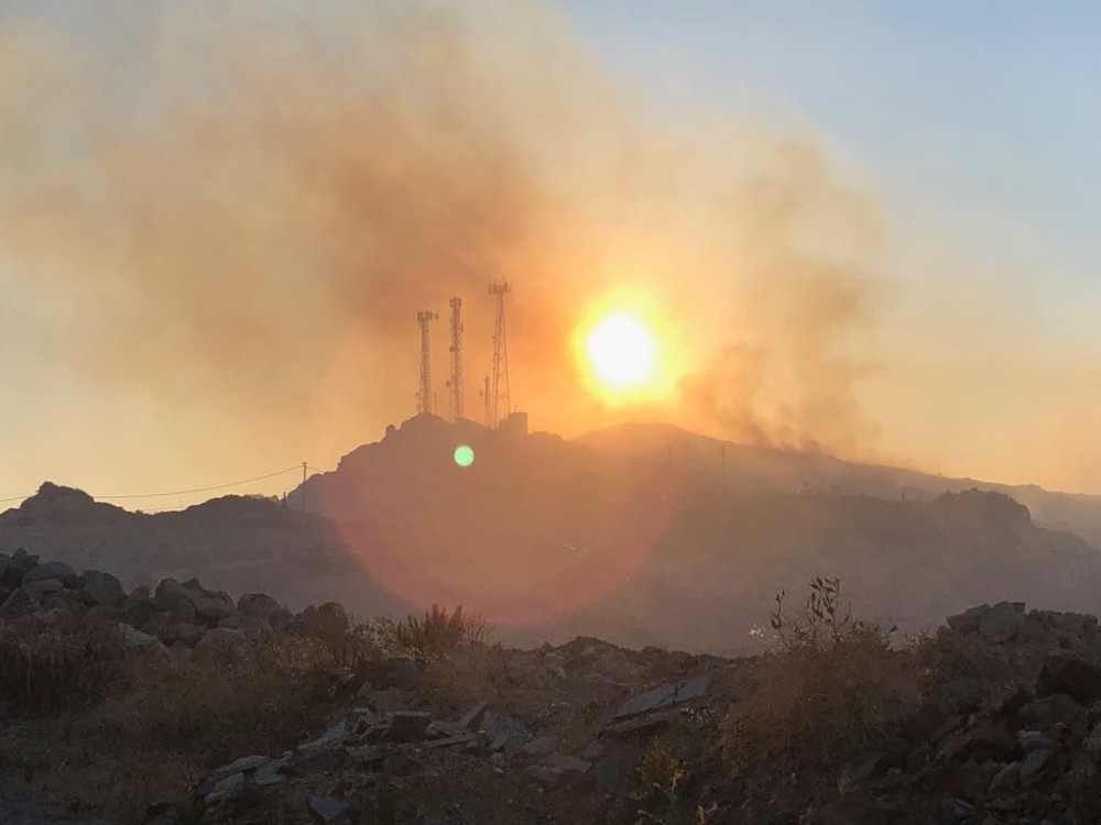 Bodrum’da korkutan yangın