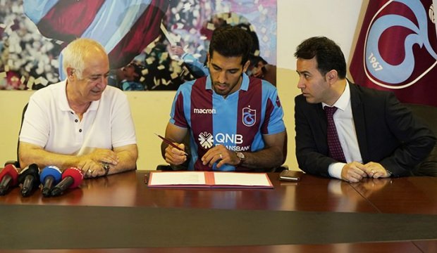 Trabzonspor iran'lı oyuncu Vahid Amiri ile sözleşme imzaladı