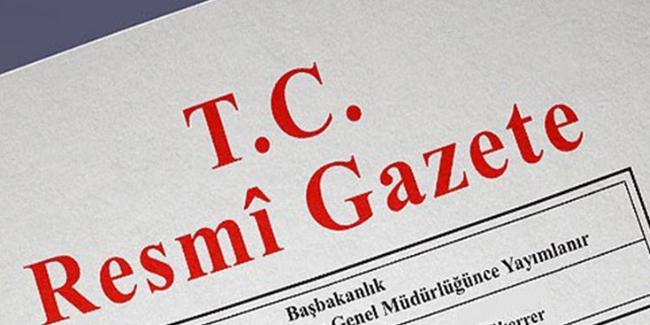 Başkan kararları Resmi Gazetede yayımlandı