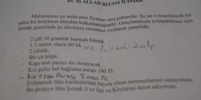 İdil’de, ’evlenecek gençlere’ müjde