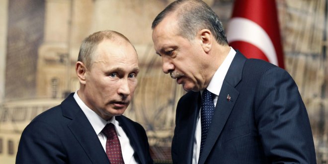 Erdoğan Putin'le görüştü