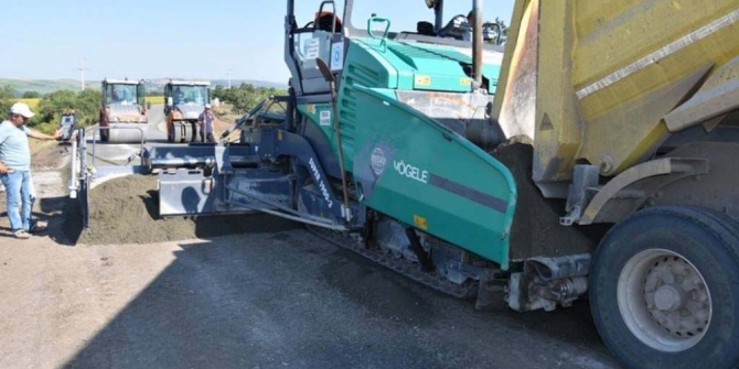 Tekirdağ’da yol çalışmaları